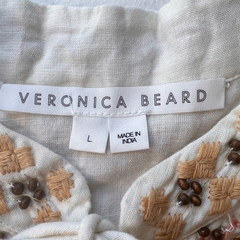 Veronica Beard Fernanda Embroidered Cropped Jacket - Picture 4 of 13